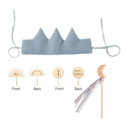 Birthday Crown Magic Wand Toy Banner