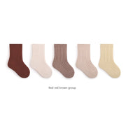 5 Pair Baby Breathable Socks