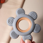 Wooden Teether Flower