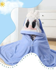 Kids Hooded Bathrobe