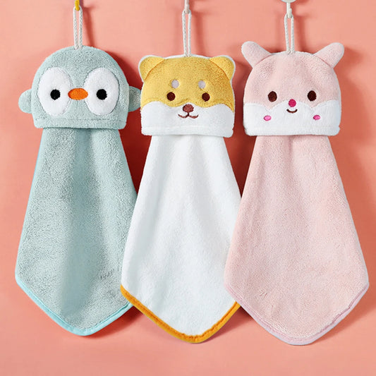 Hand Towel Coral Fleece