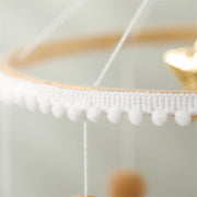 Baby Rattle Wooden Mobile Musical Bed Bell