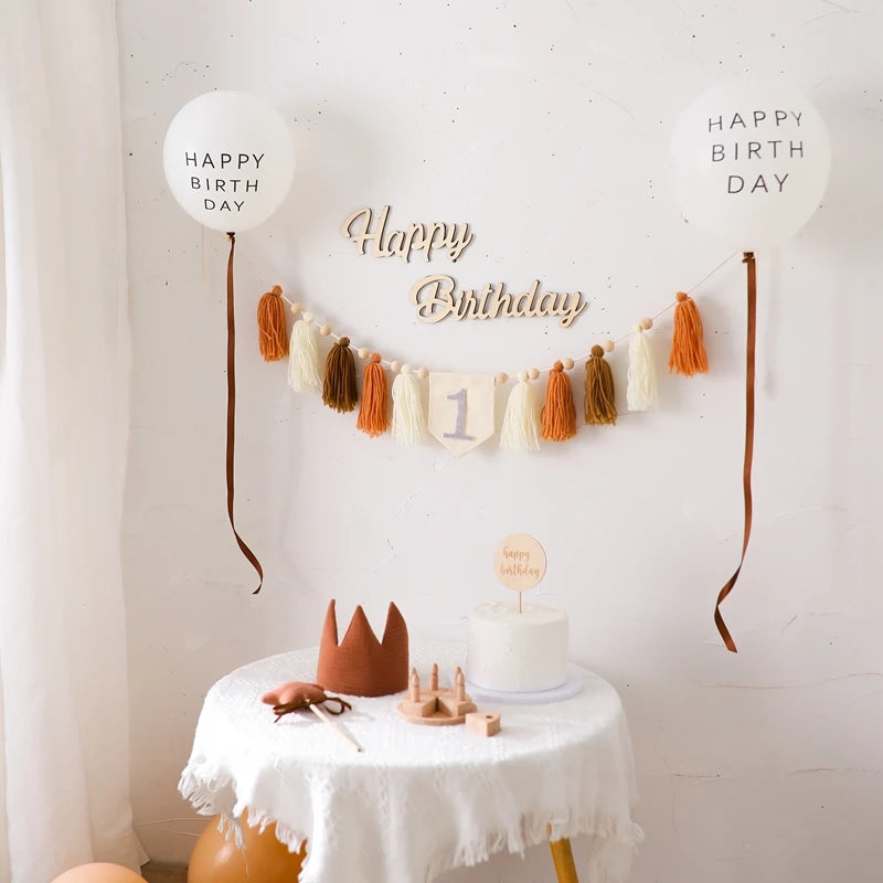 Baby Party Banner Tassel