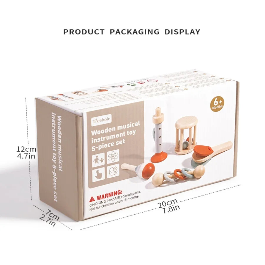 Wooden Gripping, Chewing Toy