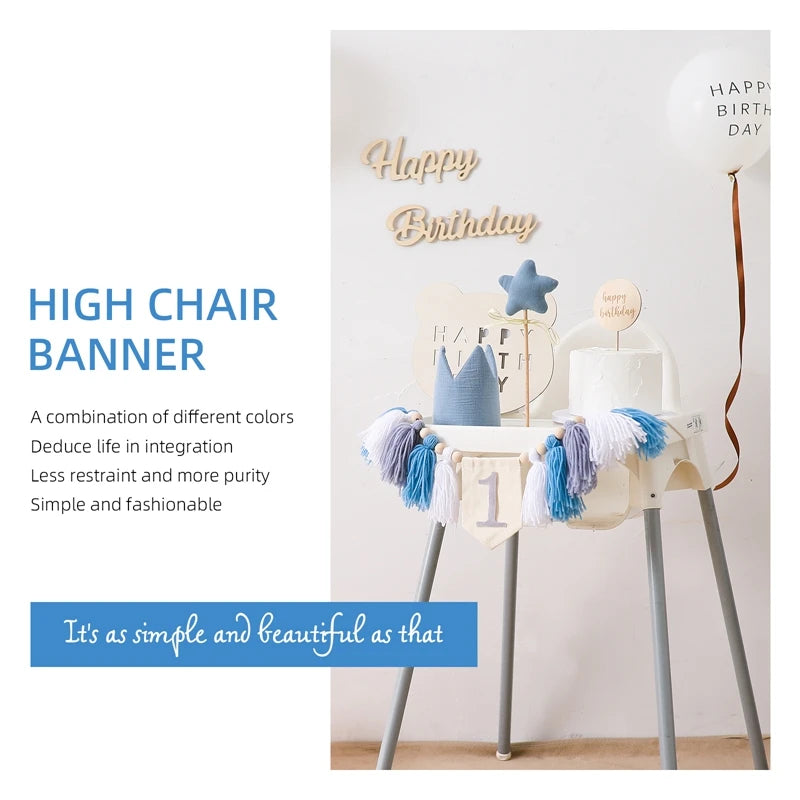 Baby Party Banner Tassel