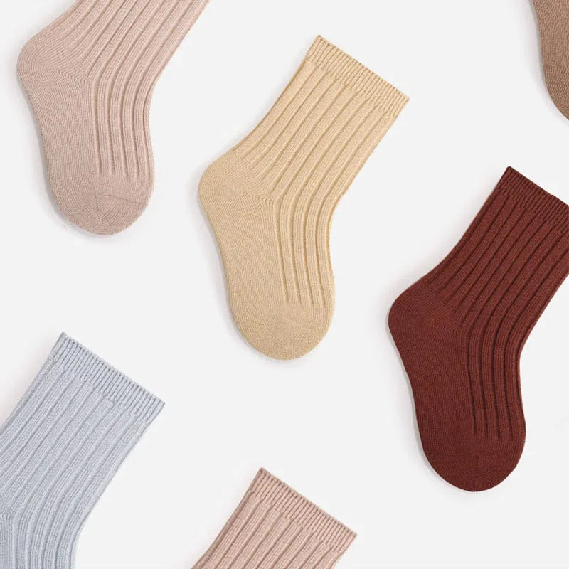 5 Pair Baby Breathable Socks