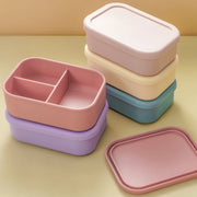 Lunch Box Three-Compartment Box