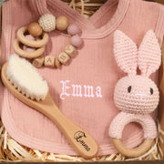 Personalized Baby Pacifier Teething Set