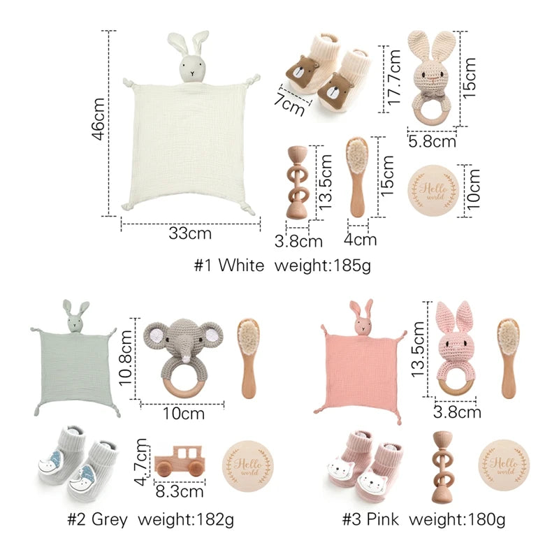 Baby Bath & Teether Toy  Gift Set