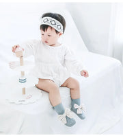 Baby Bow Middle Tube Shoes