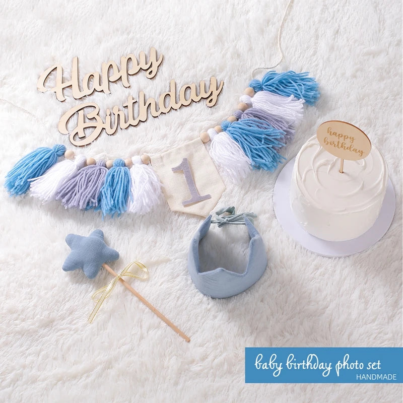 Baby Party Banner Tassel