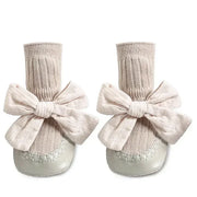 Baby Bow Middle Tube Shoes