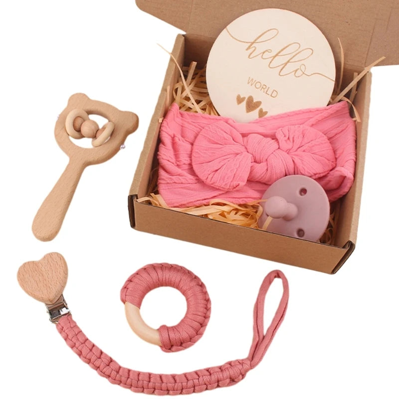 Pacifier Chain Set Newborn Baby