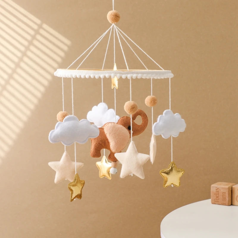 Musical Hot Air Balloon Crib Bed Bell