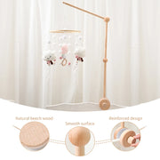 Wooden Mobile Bed Bell Crib Toy