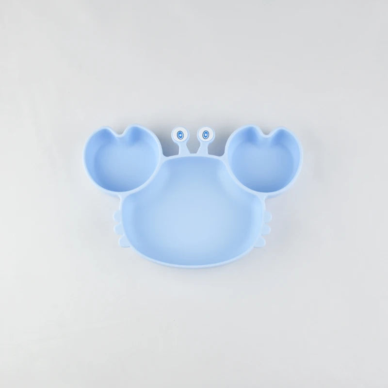 Silicone Dining Plate Suction Cartoon