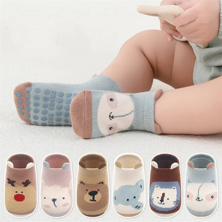 Newborn Baby Casual Anti Slip  Socks