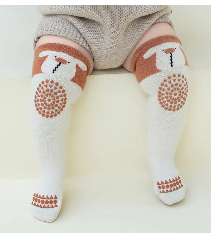 Baby Knee Pad Crawling Socks