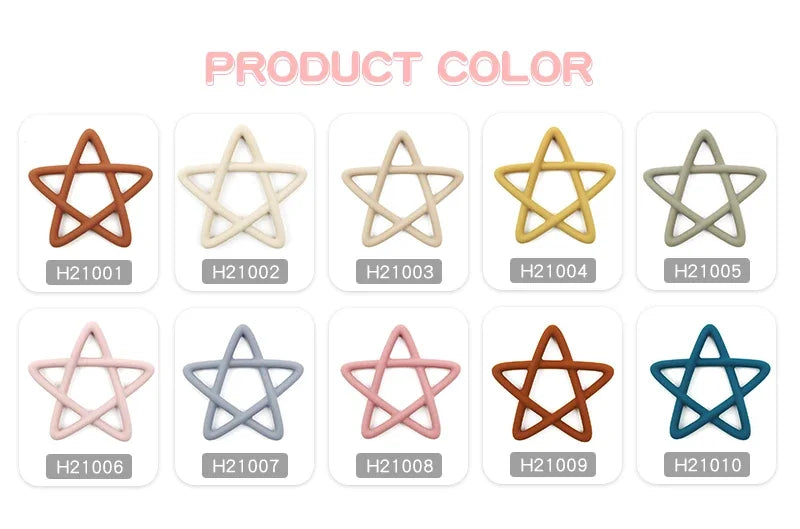 Pentagram Teether Toys