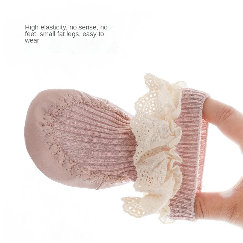 Baby Bow Middle Tube Shoes