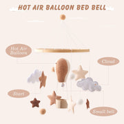 Hot Air Balloon Baby Rattle Toys