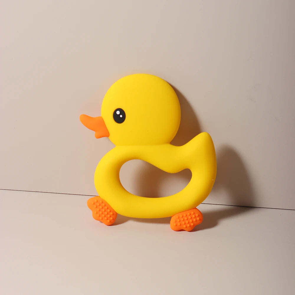 Duck Shaped Baby Teether