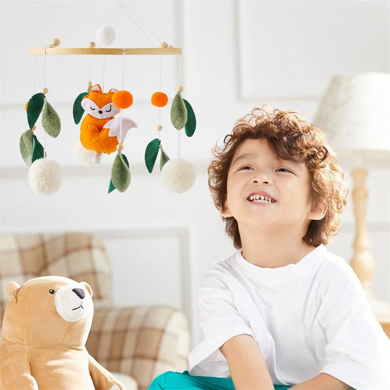 Musical Hot Air Balloon Crib Bed Bell