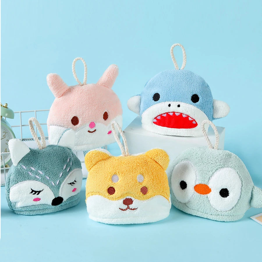 Hand Towel Coral Fleece