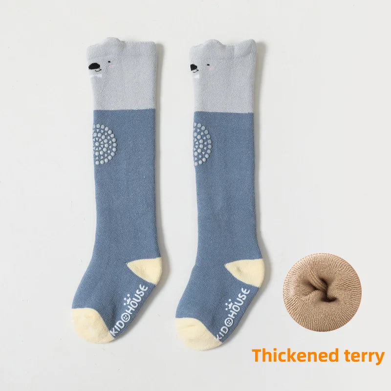 Baby Knee High Crawling Socks