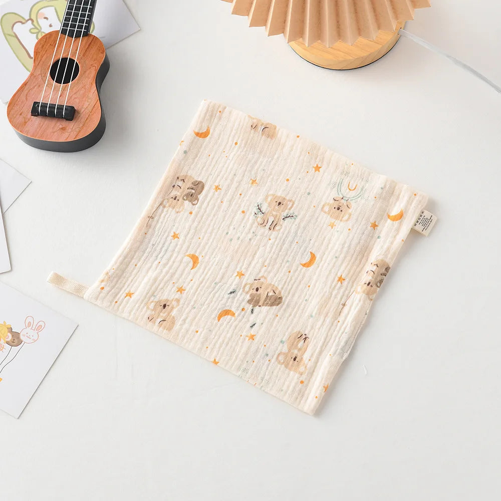 Cotton Gauze Baby Face Towel