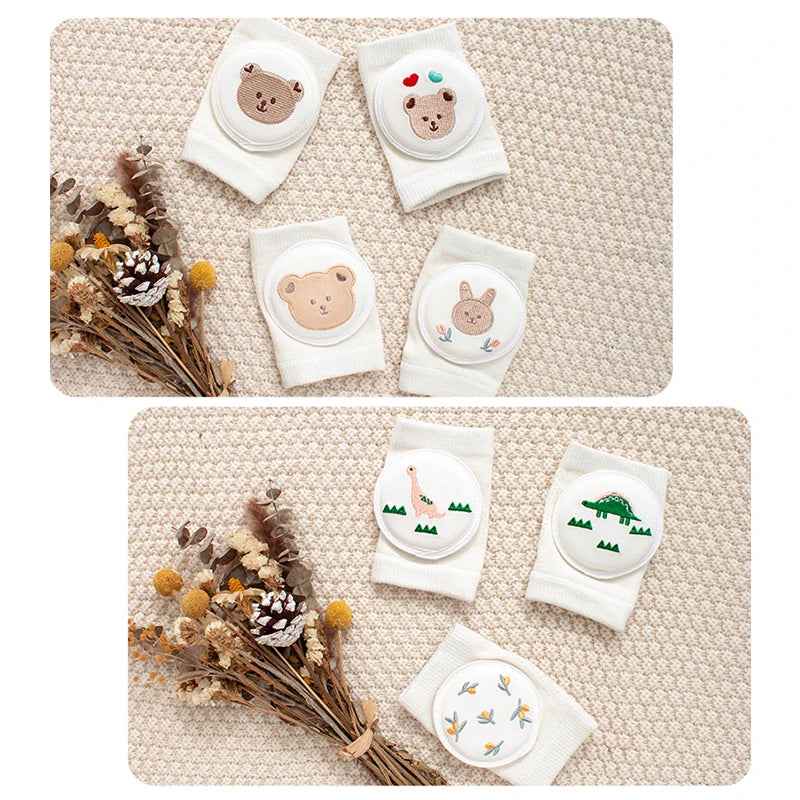 Cotton Baby Knee Pads Crawling Elbow