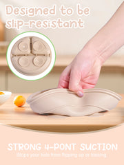 Silicone Dishes Suction Tableware