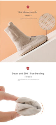 Baby Bow Middle Tube Shoes