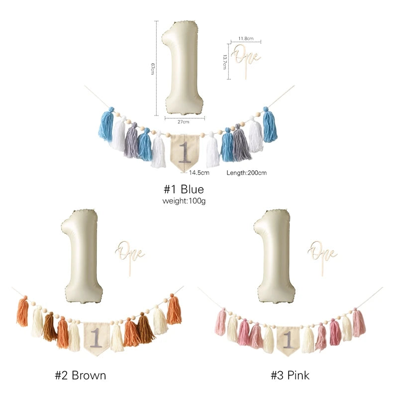 Handmade Tassel Garland Sets Decoration