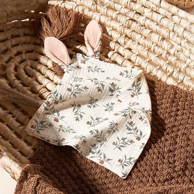 Cartoon Print Muslin Hand Face Towel