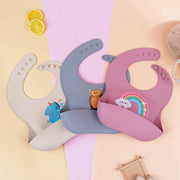 Meal Bowl Bib Fork Spoon Set