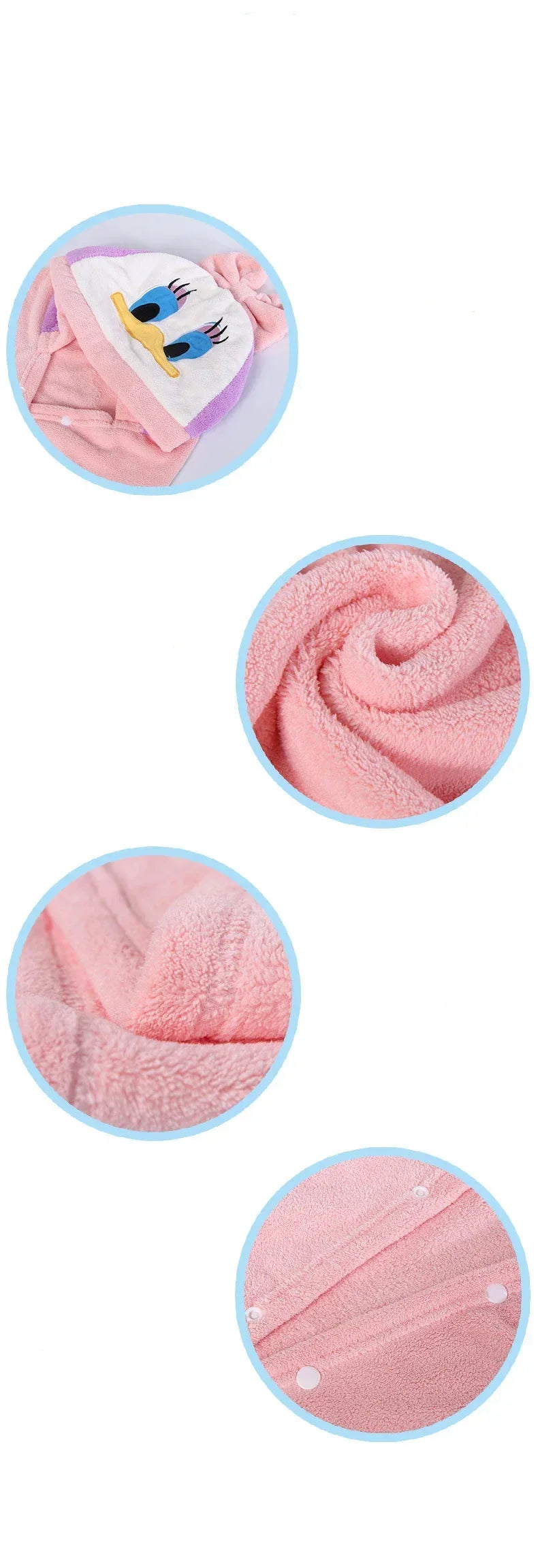 Kids Hooded Bathrobe