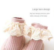 Baby Bow Middle Tube Shoes