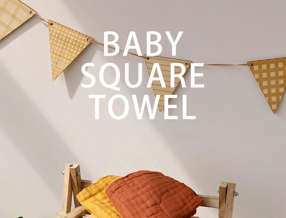 Cotton Breathable Baby Muslin Towel