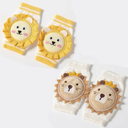 Bee Lion Cotton Strawberry Leg Warmers