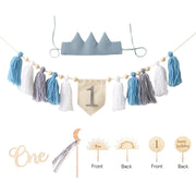 Baby Birthday Party Handmade Banner Tassel