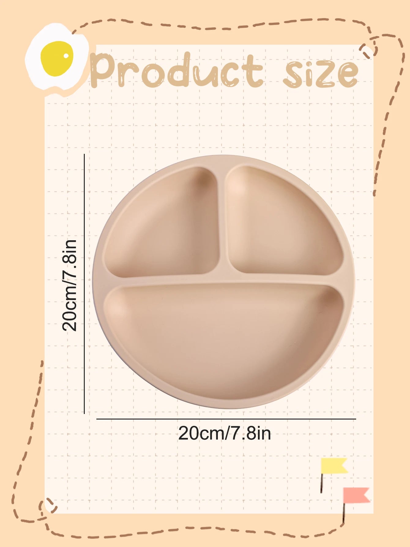 Silicone Dishes Suction Tableware