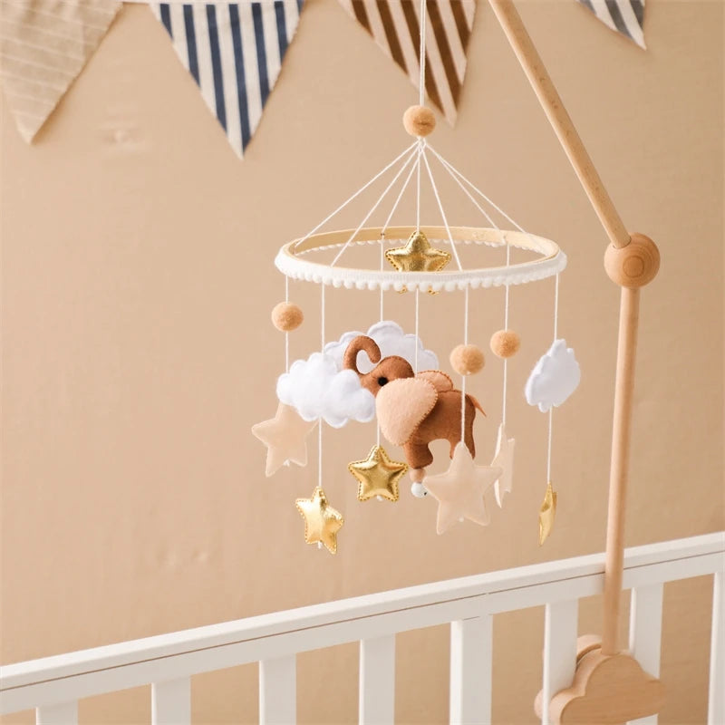 Musical Hot Air Balloon Crib Bed Bell