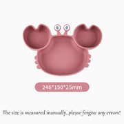 Silicone Dining Plate Suction Cartoon