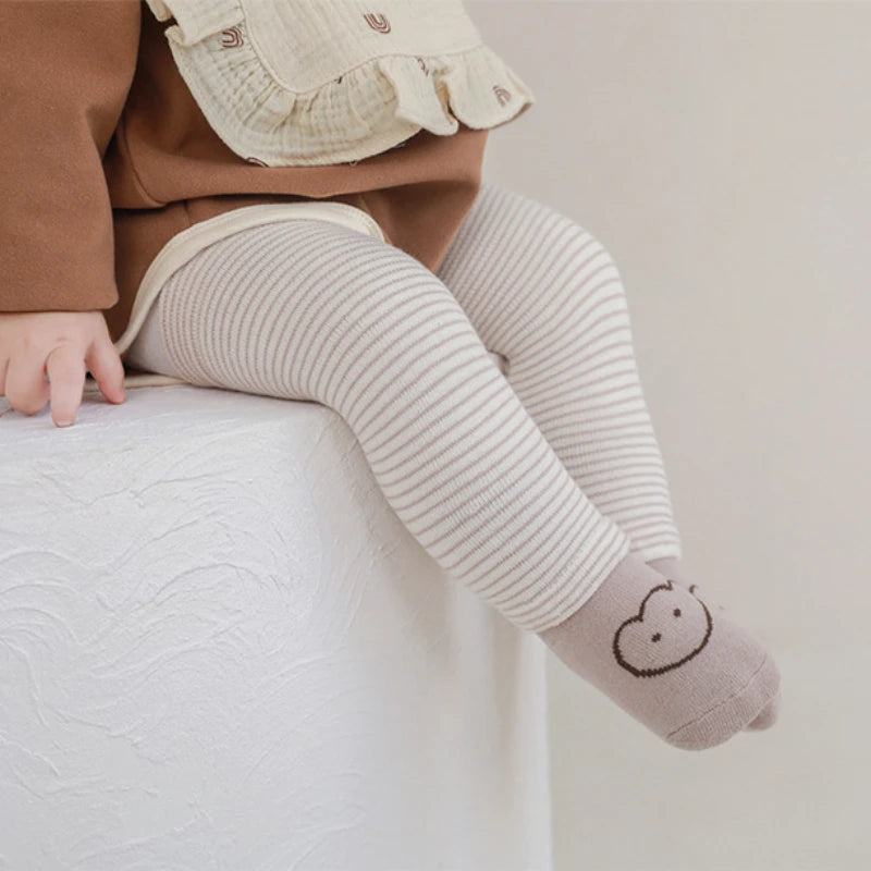 Newborn Baby Knee Pad Stockings