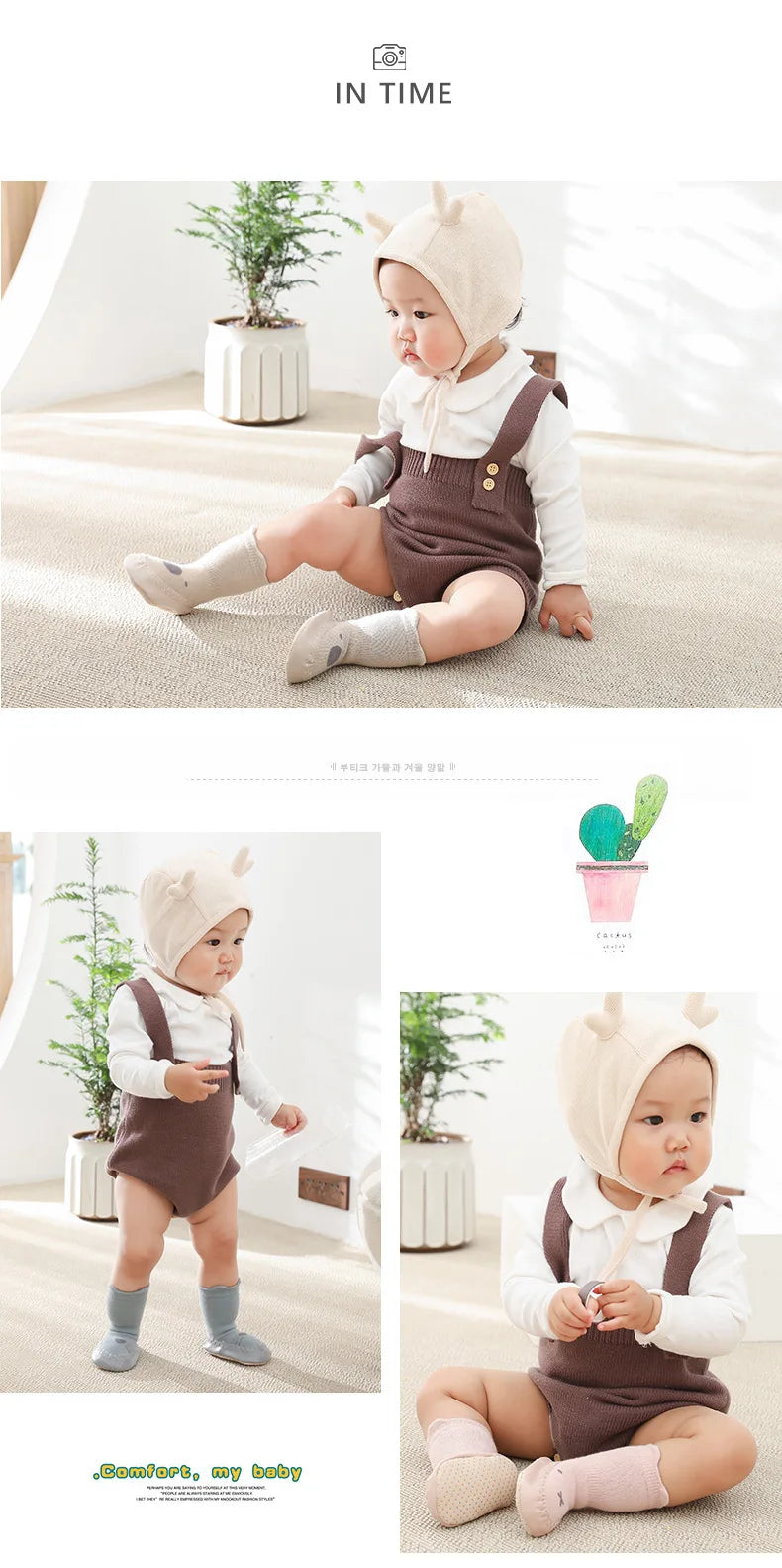 Baby Bow Middle Tube Shoes