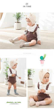 Baby Bow Middle Tube Shoes