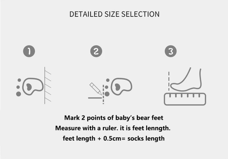 Spring  Baby Non-slip Socks