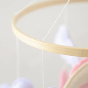 Wooden Bed Bell Baby Rattles Toy