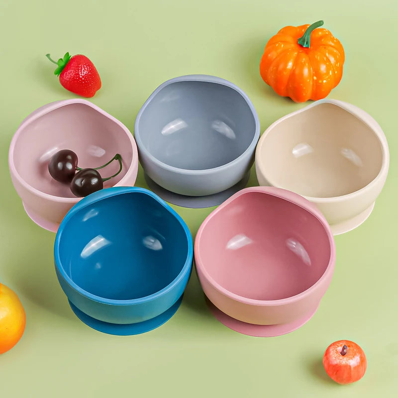 Silicone Dishes Suction Tableware